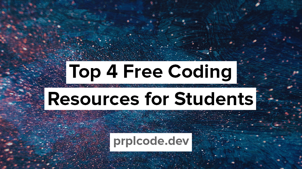 Top 4 Free Coding Resources for Students